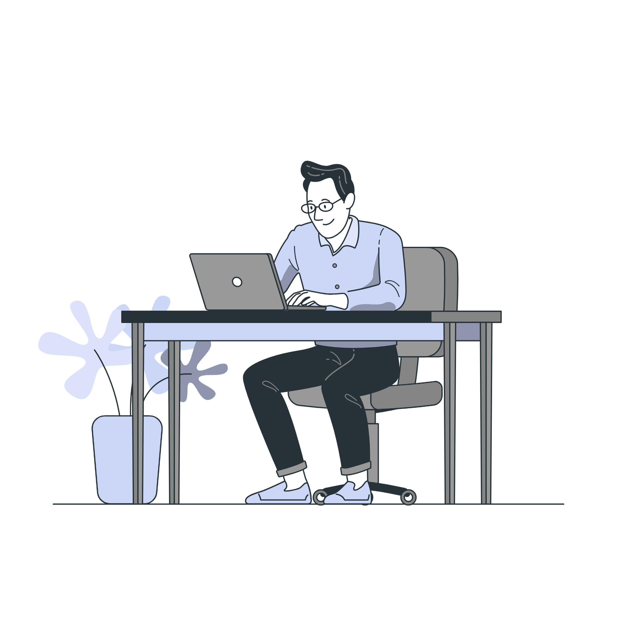 Developer illustration