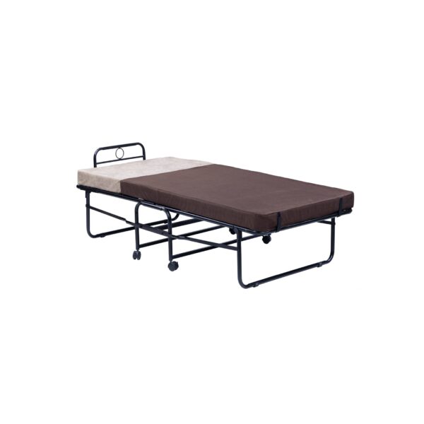 Alpha Recliner Folding Cot Single With Mattress - Image 4
