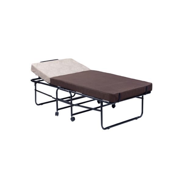 Alpha Recliner Folding Cot Single With Mattress - Image 5