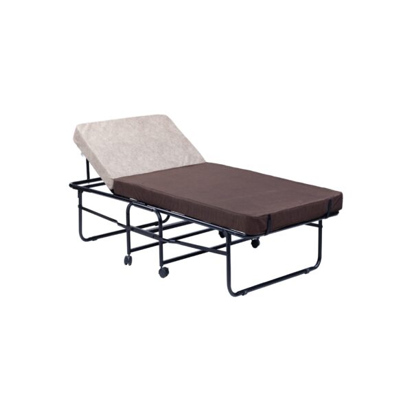 Alpha Recliner Folding Cot Single With Mattress - Image 6