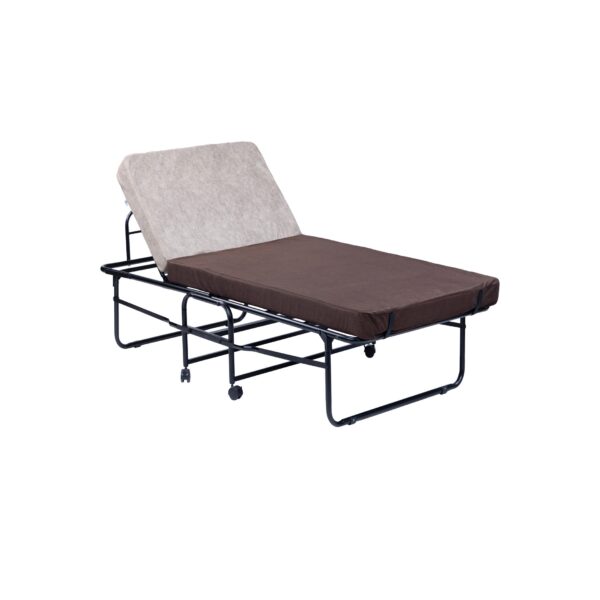 Alpha Recliner Folding Cot Single With Mattress - Image 7